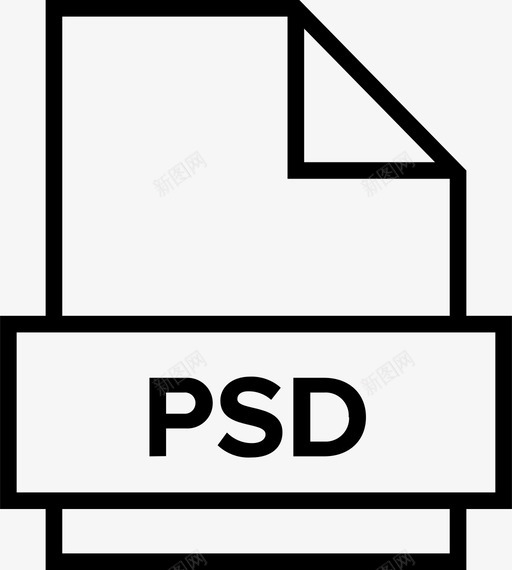 psd存档数据图标svg_新图网 https://ixintu.com psd 存档 扩展名 数据 文件文档 文档 资源管理器