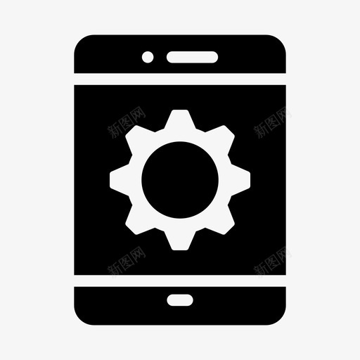 设置配置营销图标svg_新图网 https://ixintu.com 搜索引擎优化和营销字形图标 移动 营销 设置 配置 首选项