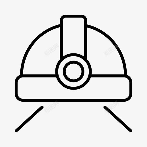 矿工建筑工厂图标svg_新图网 https://ixintu.com 制造业 安全帽 工业 工厂 建筑 矿工