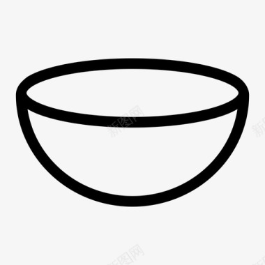 碗厨师烹饪工具图标图标