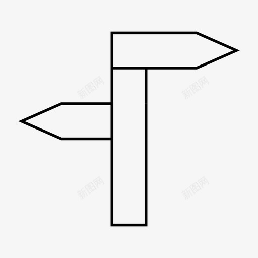 方向标志野餐路线图标svg_新图网 https://ixintu.com 方向 标志 野餐路线