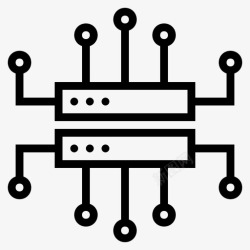 DNS服务器网络dns服务器局域网图标高清图片