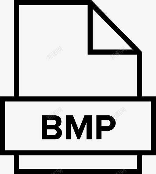 bmp存档数据图标svg_新图网 https://ixintu.com bmp 存档 扩展名 数据 文件文档 文档 资源管理器