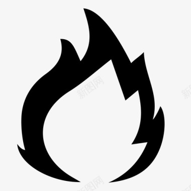 火烧燃图标图标