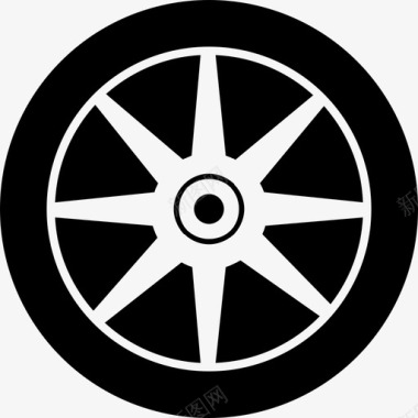 车轮汽车配件汽车工具图标图标