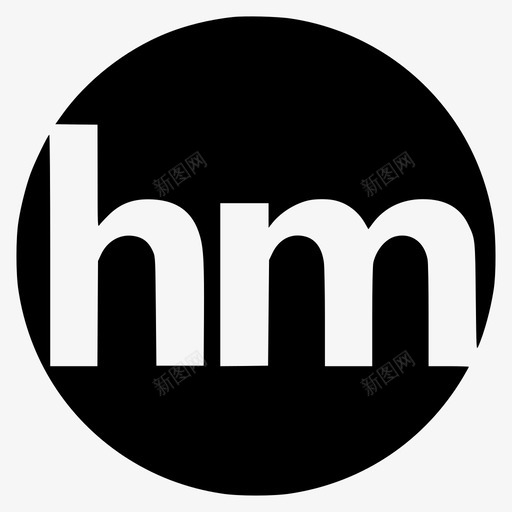 hm-iconsvg_新图网 https://ixintu.com hm-icon haiman hm 海鳗