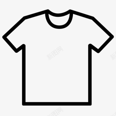 T恤衣服购物图标图标