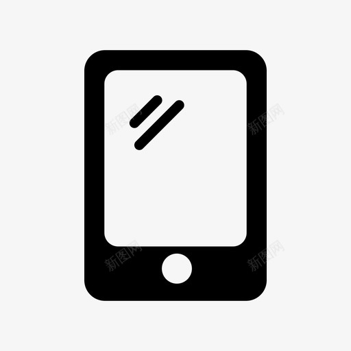 电话设备小工具图标svg_新图网 https://ixintu.com 办公室 办公室字形图标 小工具 手机 电话 设备