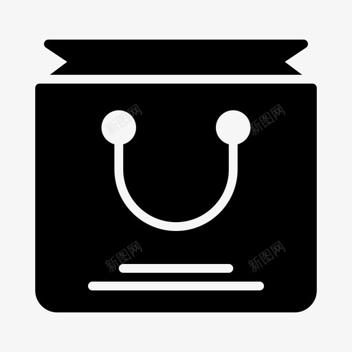 购物袋购买钱包图标svg_新图网 https://ixintu.com 购买 购物 购物和电子商务图标第一卷 购物者 购物袋 钱包