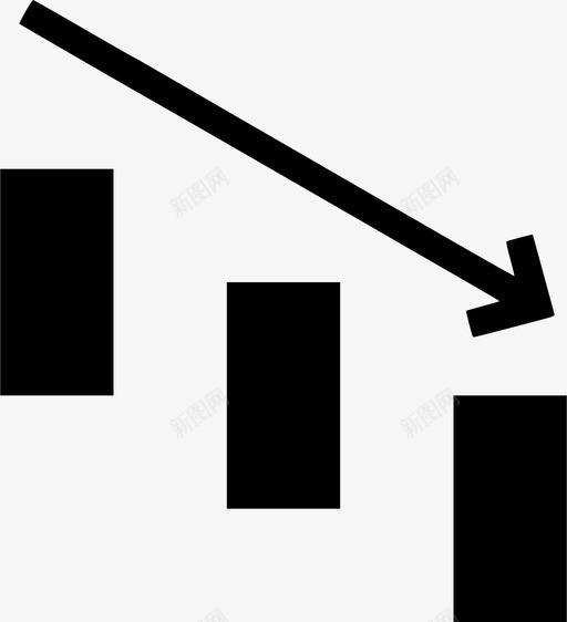 股票图表金融市场图标svg_新图网 https://ixintu.com 图表 股票 股票和金融 趋势 金融市场