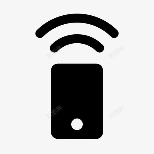 移动信号网络wifi图标svg_新图网 https://ixintu.com wifi 无线 移动信号 网络 设备