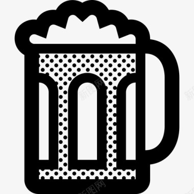 啤酒酒类饮料图标图标