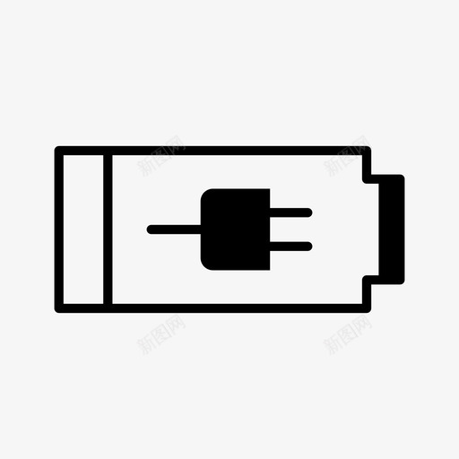 电池电量电池充电图标svg_新图网 https://ixintu.com 电池充电 电池电量