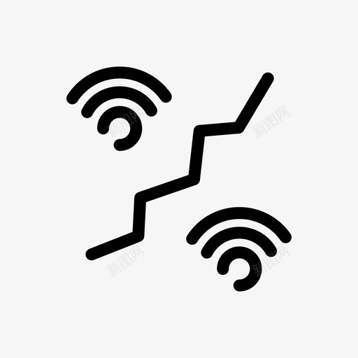 无线干扰计算机网络计算机科学图标svg_新图网 https://ixintu.com wifi 无线干扰 无线连接 网络束缚 计算机科学 计算机网络