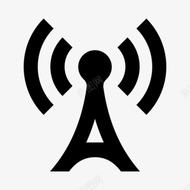 iconmonstr-radio-tower-7-icon图标