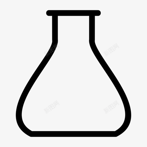 烧瓶科学科学实验图标svg_新图网 https://ixintu.com 溶剂 溶液 烧瓶 科学 科学实验