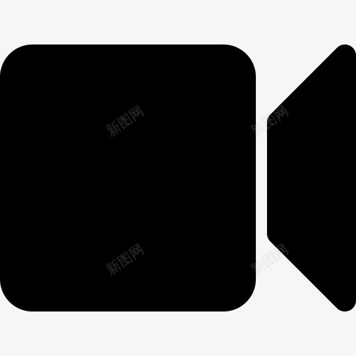 视频照相机胶卷图标svg_新图网 https://ixintu.com 基本的Uux字形 录音 照相机 电影 胶卷 视频