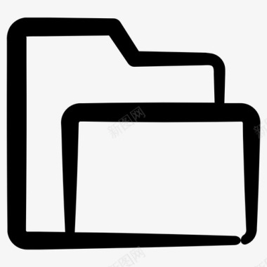 文件夹办公室文件夹inkyessentials第一卷图标图标