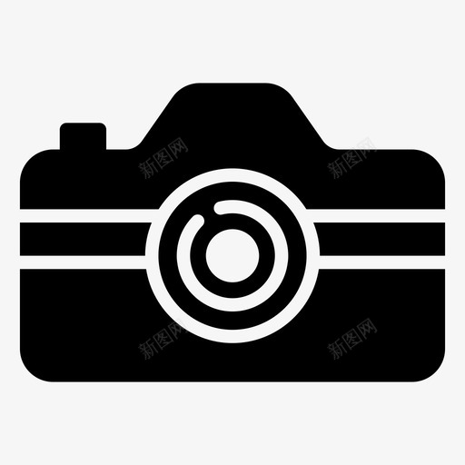 照相机捕获照片图标svg_新图网 https://ixintu.com 假期和旅行图示符图标 快照 快门 捕获 照片 照相机