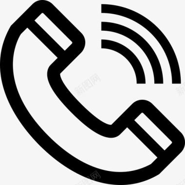 电话扬声器通话电话图标图标