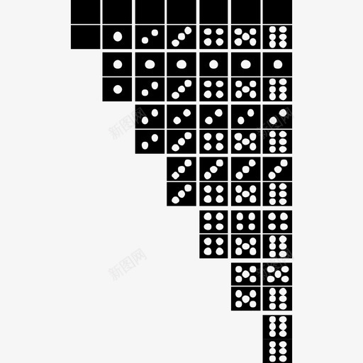 多米诺骨牌游戏智能图标svg_新图网 https://ixintu.com 多米诺骨牌 智能 桌上游戏 游戏 玩 集合 零