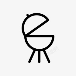 煤火烧烤煤火图标高清图片