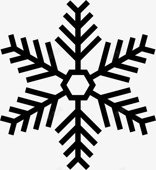 雪晶水晶图案图标svg_新图网 https://ixintu.com 冬天 图案 水晶 雪晶
