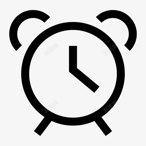 clock_2svg_新图网 https://ixintu.com clock_2 线性