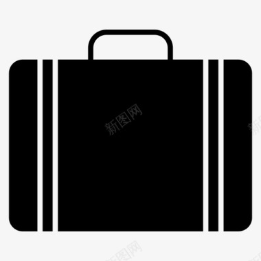 旅行箱商务旅行箱图标图标