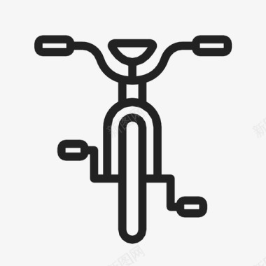 自行车车头交通工具图标图标