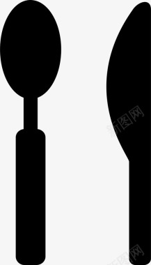 餐厅食物供图标图标