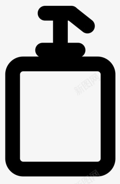 皂液器清洁卫生图标图标