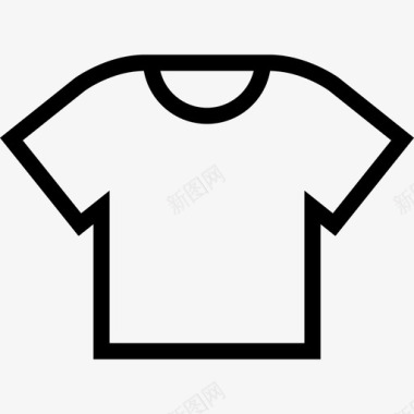 T恤衣服运动图标图标