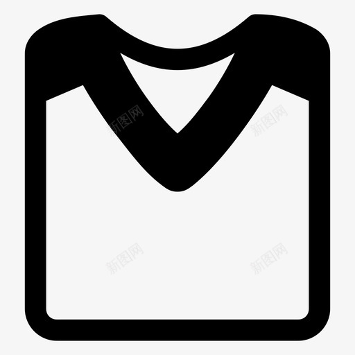 采购产品T恤衣服时装图标svg_新图网 https://ixintu.com 制服 时装 衣服 运动 采购产品T恤