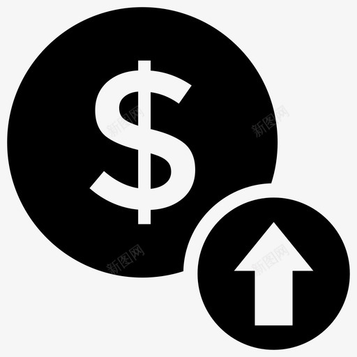 美元价值汇率美元汇率图标svg_新图网 https://ixintu.com 比特币和加密货币实心图标 汇率 美元价值 美元汇率