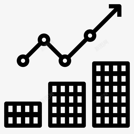 图表增加钱图标svg_新图网 https://ixintu.com 图表 增加 钱