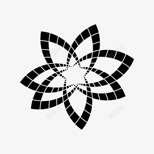 螺旋花图案螺旋和圆圈图标svg_新图网 https://ixintu.com 图案 螺旋和圆圈 螺旋花