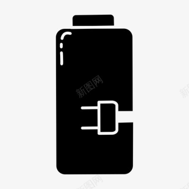充电电池电池充电图标图标