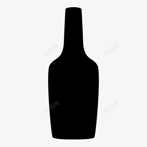 瓶子啤酒饮料图标svg_新图网 https://ixintu.com 啤酒 瓶子 酒 饮料