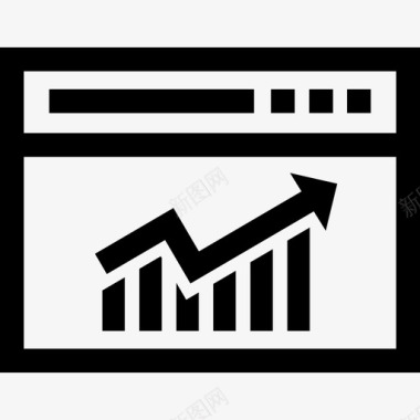 网站优化分析营销图标图标