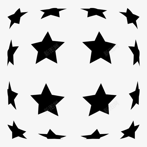 星星刷子鱼眼图标svg_新图网 https://ixintu.com 刷子 图案 星星 瓷砖 鱼眼