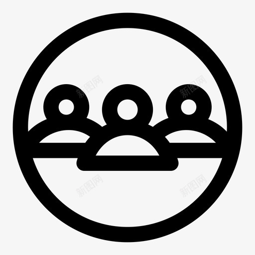 组管理人图标svg_新图网 https://ixintu.com 人 人组 团队合作 基本大胆 管理 组