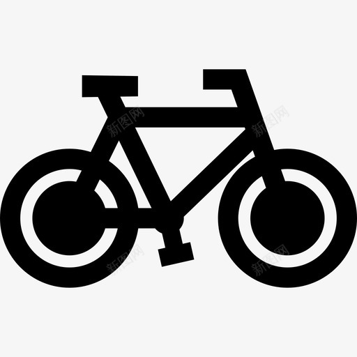 普通自行车自行车人图标svg_新图网 https://ixintu.com 人 普通自行车 自行车 运输和物流