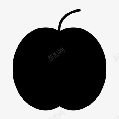 苹果水果度假图标图标