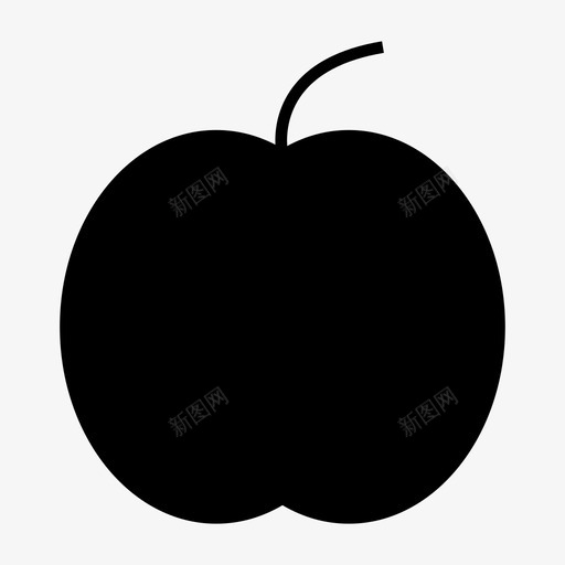 苹果水果度假图标svg_新图网 https://ixintu.com 度假 水果 自然 苹果 观光 观光度假