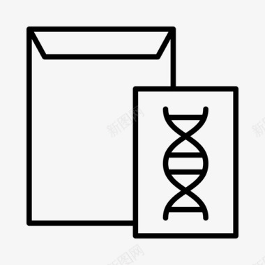 dna报告生物化学dna研究图标图标