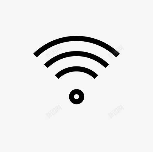 wifi信号角色和组织图标svg_新图网 https://ixintu.com wifi 信号 角色和组织