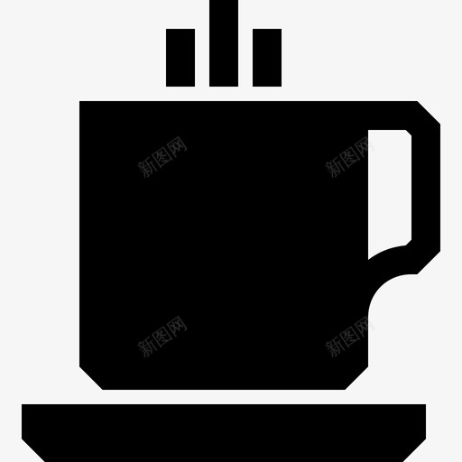 茶杯饮料热的图标svg_新图网 https://ixintu.com 杯子 热的 茶杯 饮料