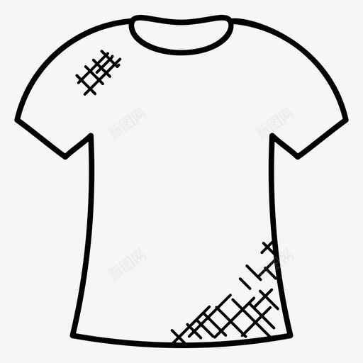 服装衣服衬衫图标svg_新图网 https://ixintu.com t恤 服装 衣服 衬衫 购物涂鸦图标