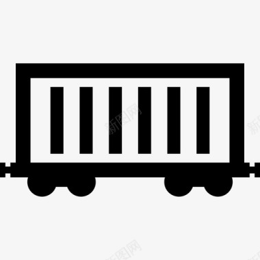 货车货物铁路图标图标